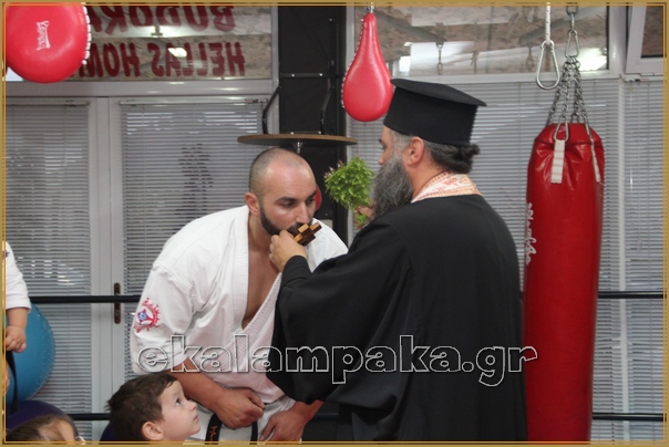 Τελέσθηκε ο καθιερωμένος αγιασμός στη Σχολή Πολεμικών Τεχνών Μετεώρων