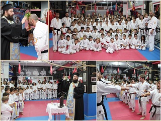 Budokai Fighters Papapoulios: Αγιασμός και η απονομές έγχρωμων ζωνών στο Dojo της Καλαμπακας