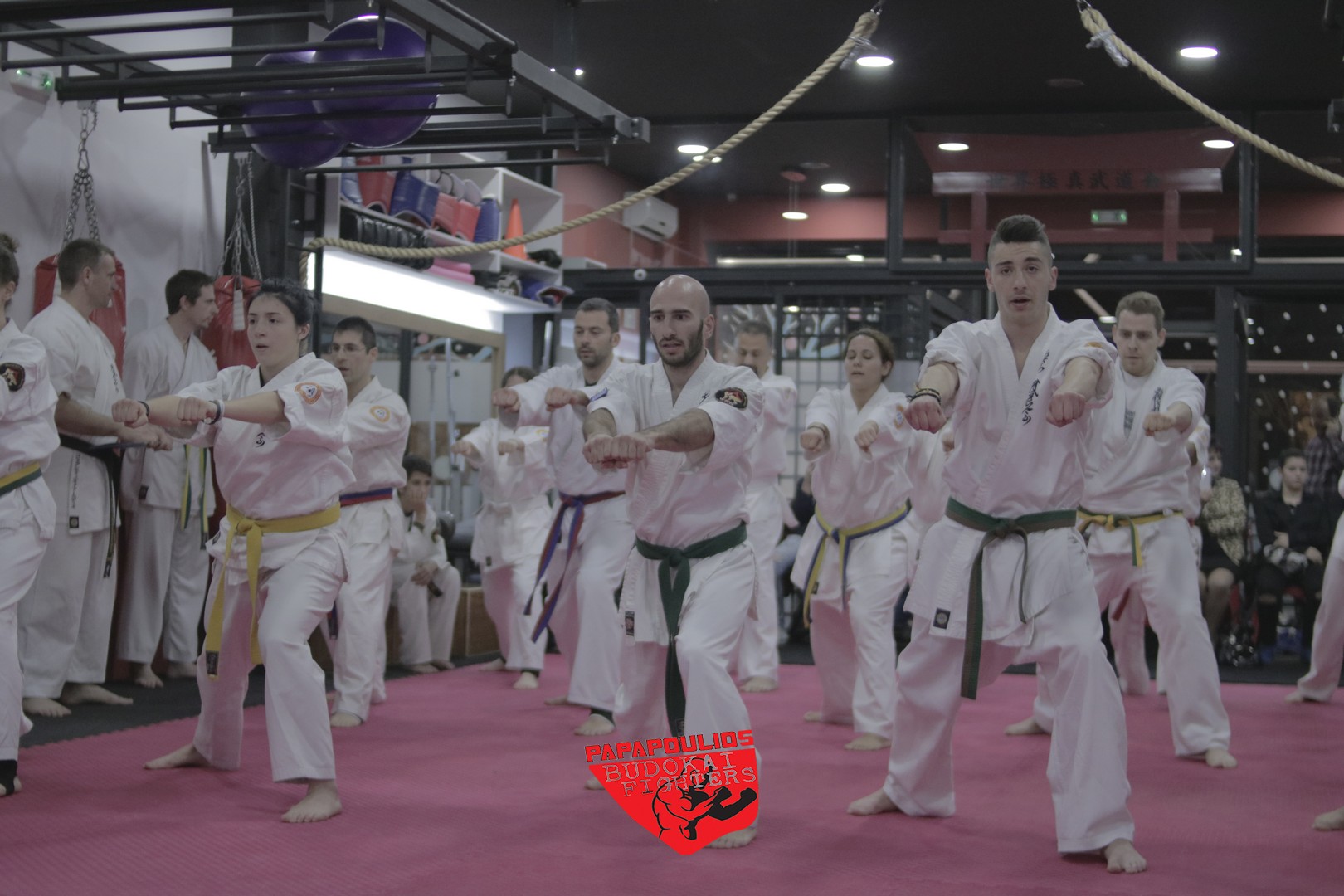 Αθλητές της «Budokai Fighters Papapoulios» ολοκλήρωσαν επιτυχώς τις Εξετάσεις Έγχρωμων Ζωνών