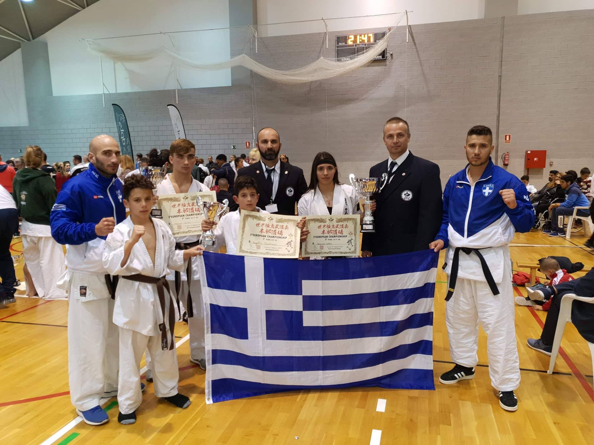Ανάμεσα στους τρεις καλύτερους της Ευρώπης οι αθλητές της “PAPAPOULIOS BUDOKAI FIGHTERS”