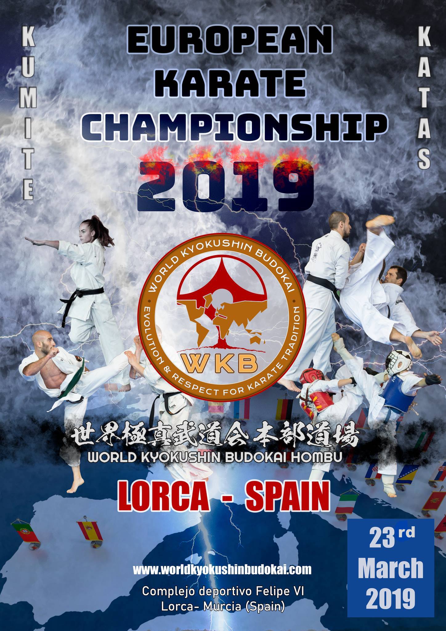 Μία ανάσα από το European Karate Championship 2019 (Lorca-Spain) η WKB Hellas