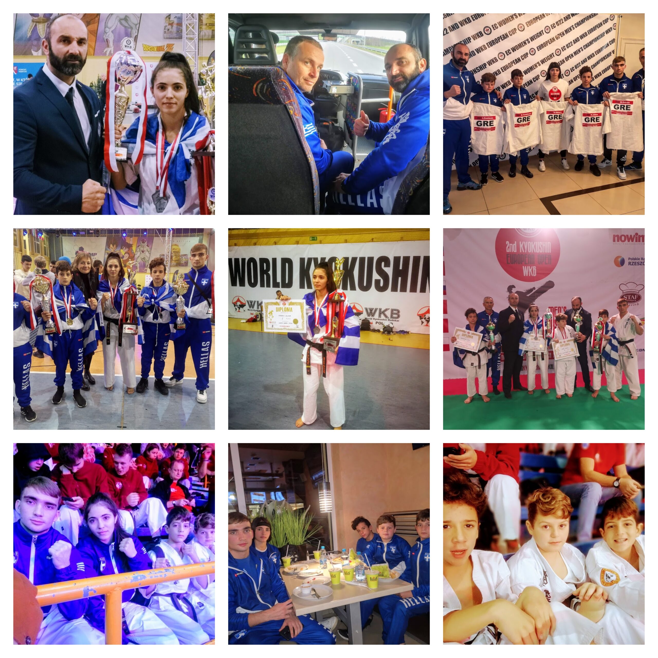 Στο βάθρο των νικητών του 2nd European Championship & European Cup (Πολωνία) η WKB Hellas