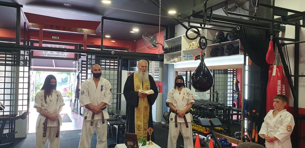 Τελέσθηκε ο καθιερωμένος αγιασμός στα dojo Καλαμπάκας, Τρικάλων, Πύλης
