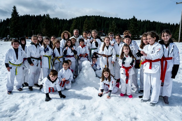 10ο WINTER CAMP ΤΗΣ WKB HELLAS: 2η προπόνηση στο χιονισμένο τοπίο του Περτουλίου…