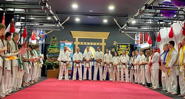 Budokai Fighters Club Papapoulios: Ολοκληρώθηκαν οι πρώτες εξετάσεις έγχρωμων ζωνών 2023-2024!