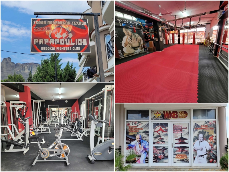 Πλήρως ανακαινισμένος ο χώρος του hombu dojo στην Καλαμπάκα της ομάδας σχολών «PAPAPOULIOS Budokai Fighters Club» [φώτος]