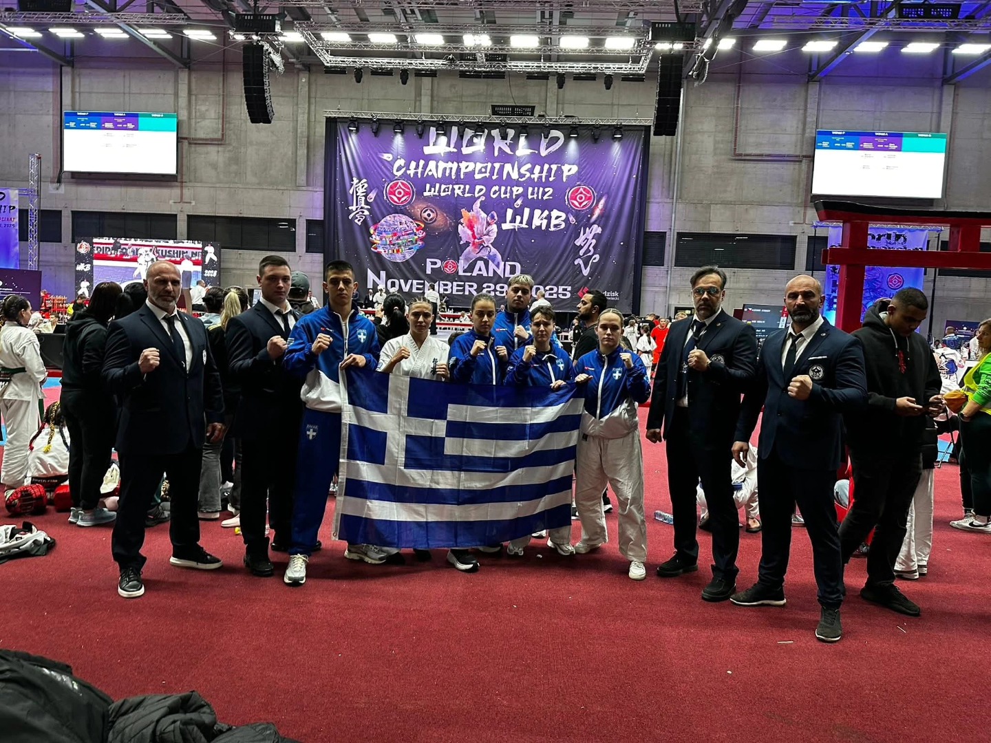 Επιστροφή από το Παγκόσμιο – Πλούσιες εμπειρίες για τους Έλληνες Αθλητές