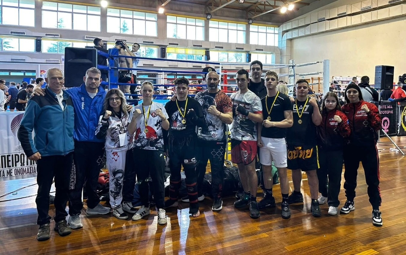 Συμμετοχή της ομάδας σχολών Papapoulios Budokai Fighters Club σε Φιλανθρωπικούς Αγώνες Sparring στα Ιωάννινα